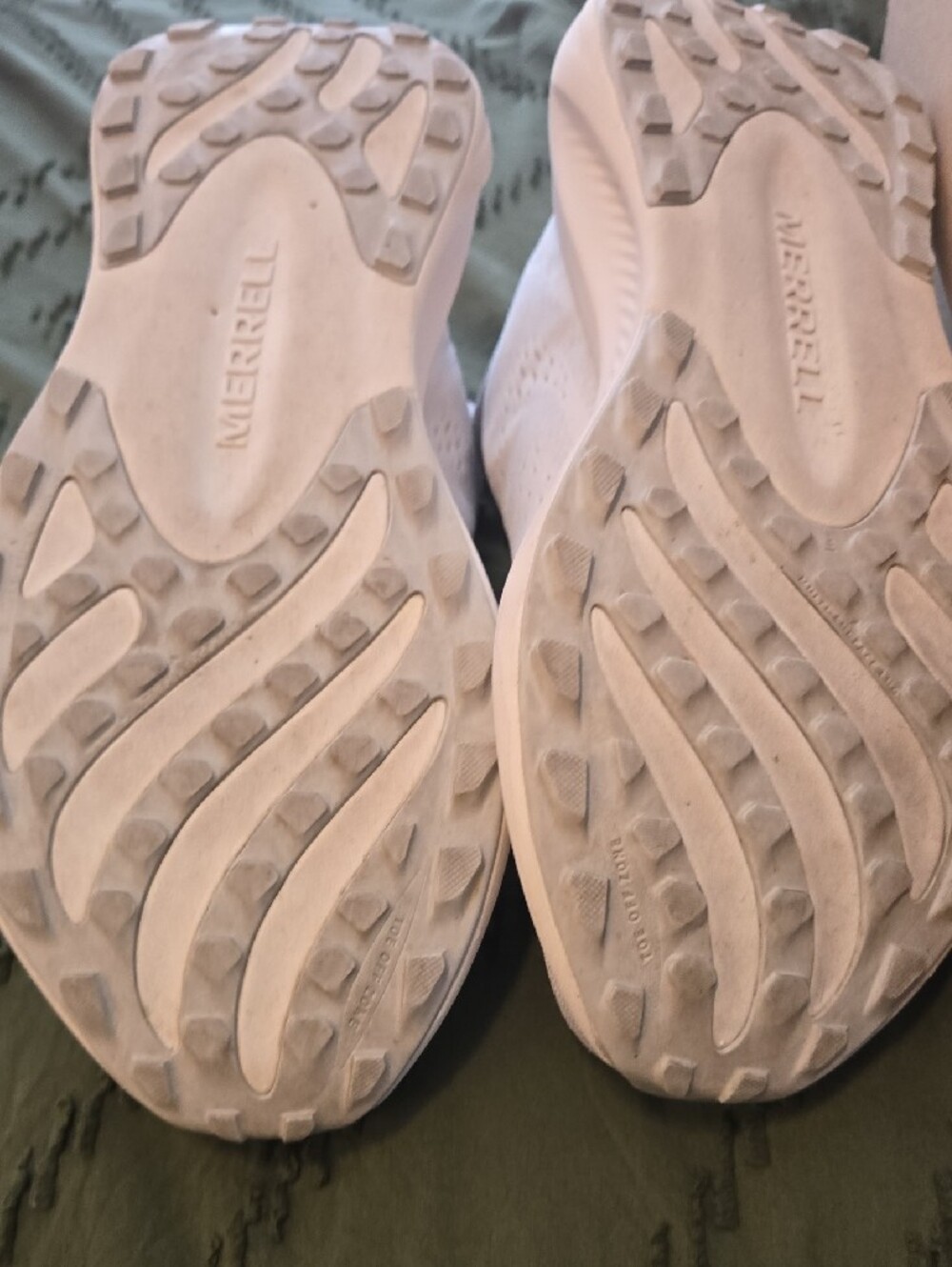 Merrell Women's White Morphlite White & Gray Athletic Sneakers Size 9 - Picture 8 of 9